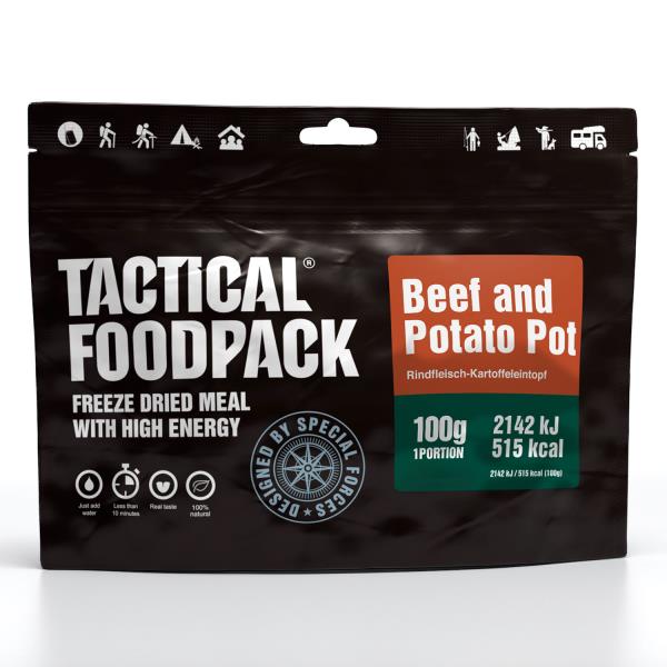Beef and Potato Pot 100g - Στιφάδο μοσχάρι με πατάτα TACTICAL FOODPACK